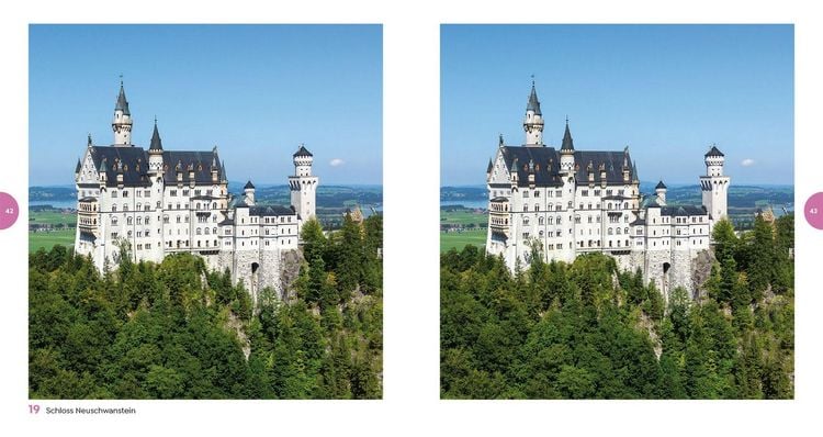 Produktbild: In 444 Fehlern um die Welt &ndash; Deutschland. Finde die Unterschiede in den sch&ouml;nsten Motiven Deutschlands