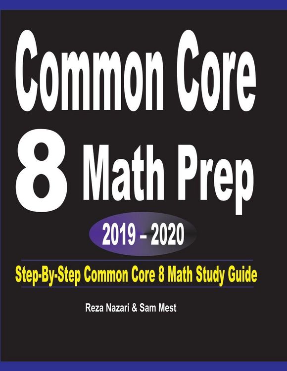Produktbild: Common Core 8 Math Prep 2019 - 2020