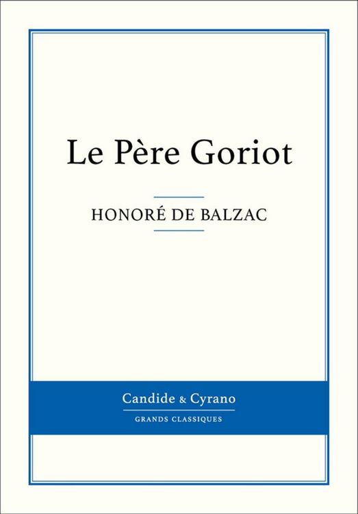 Produktbild: Le P&egrave;re Goriot