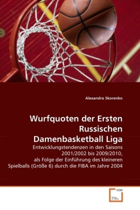 Produktbild: Skorenko, A: Wurfquoten der Ersten Russischen Damenbasketbal