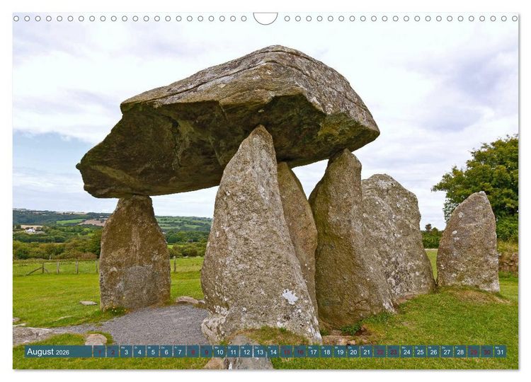 Produktbild: Herbe Sch&ouml;nheit Wales (Wandkalender 2026 DIN A3 quer), CALVENDO Monatskalender
