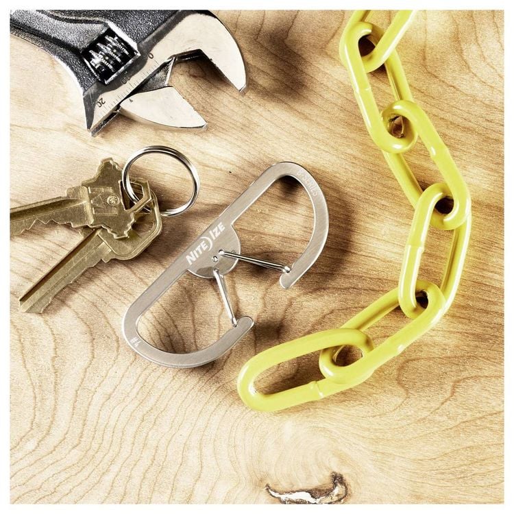 Produktbild: NITE Ize NI-BS4-11-R3 Karabiner 73mm x 30mm x 7mm 1St.