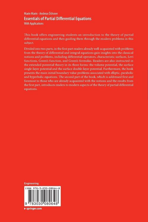 Produktbild: Essentials of Partial Differential Equations