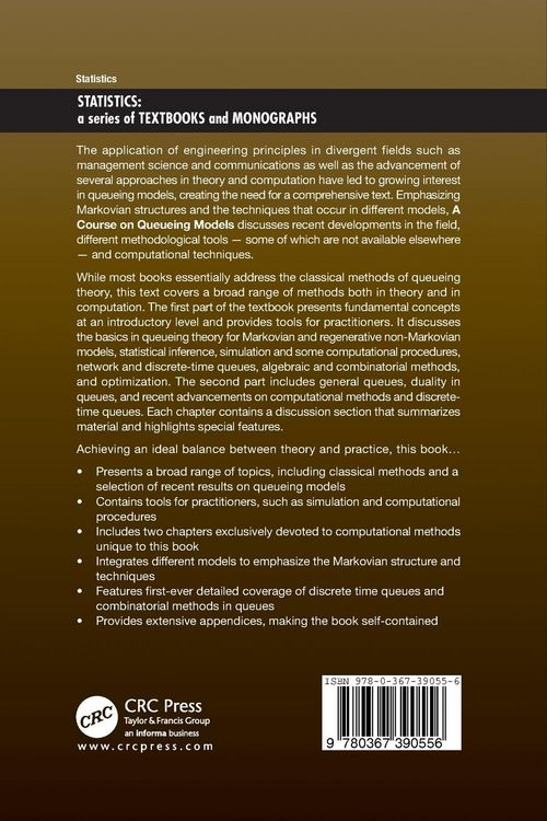 Produktbild: A Course on Queueing Models