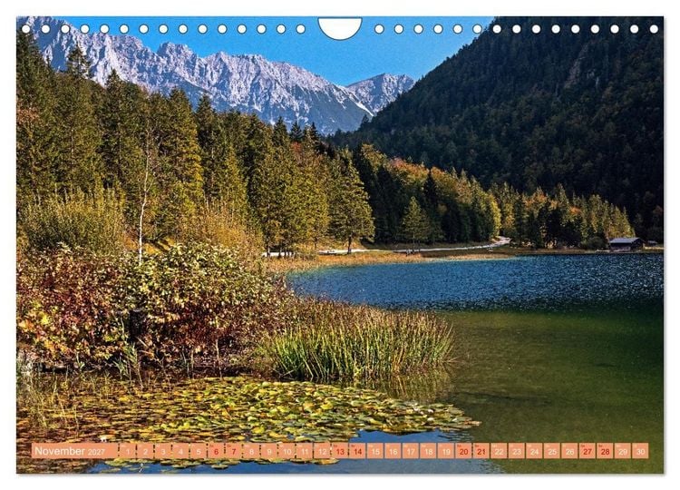 Produktbild: Mittenwald - Perle des Werdenfelser Landes (Wandkalender 2027 DIN A4 quer), CALVENDO Monatskalender