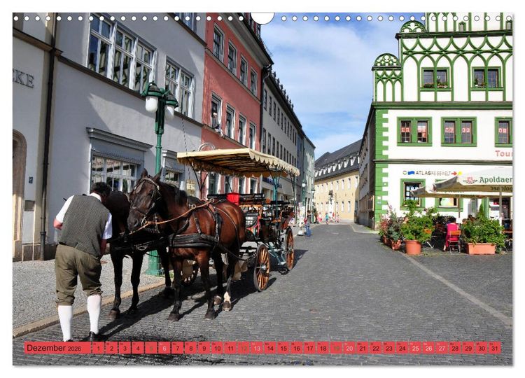 Produktbild: Weimar - Dichterstadt (Wandkalender 2026 DIN A3 quer), CALVENDO Monatskalender