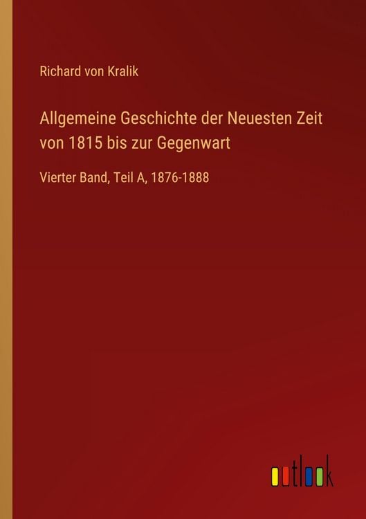 Produktbild: Allgemeine Geschichte der Neuesten Zeit von 1815 bis zur Gegenwart