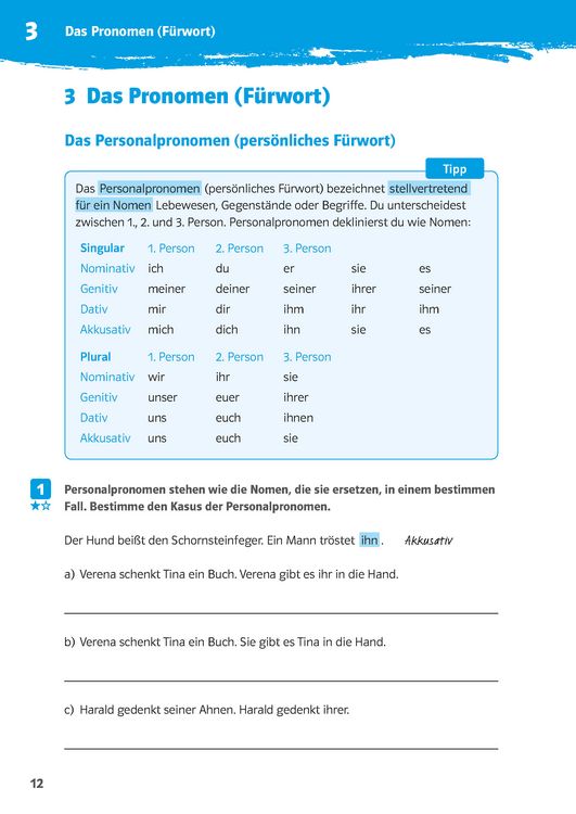Produktbild: 10-Minuten-Training Deutsch Wortarten 5./6. Klasse. Kleine Lernportionen f&uuml;r jeden Tag