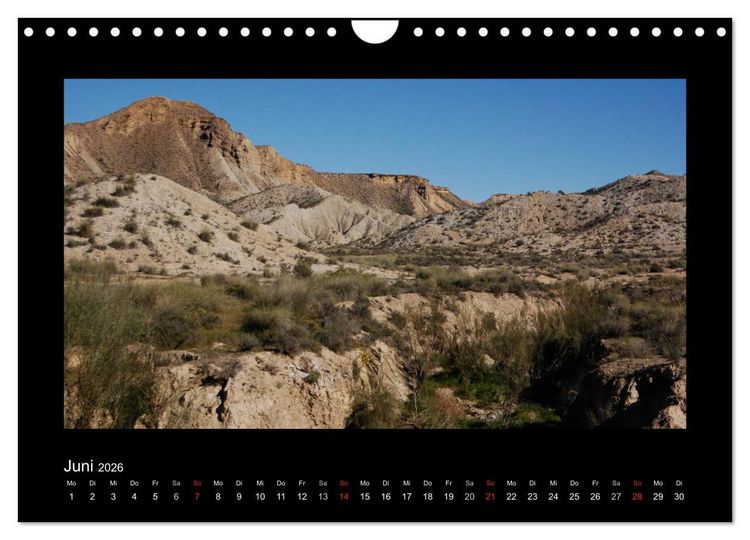 Produktbild: Landschaften Andalusiens (Wandkalender 2026 DIN A4 quer), CALVENDO Monatskalender