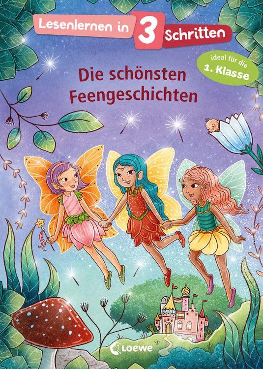 Produktbild: Lesenlernen in 3 Schritten - Die sch&ouml;nsten Feengeschichten