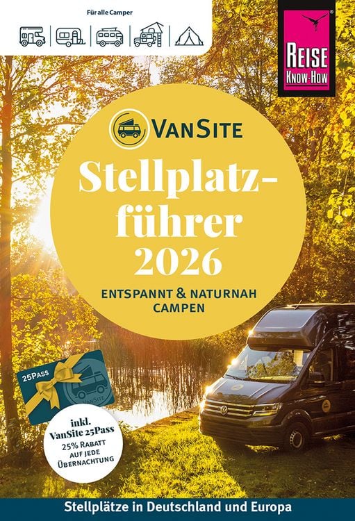 Produktbild: VanSite Stellplatzf&uuml;hrer 2026