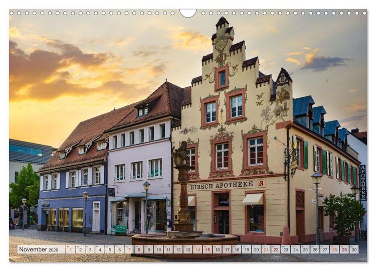 Produktbild: Offenburg Impressionen (Wandkalender 2026 DIN A3 quer), CALVENDO Monatskalender