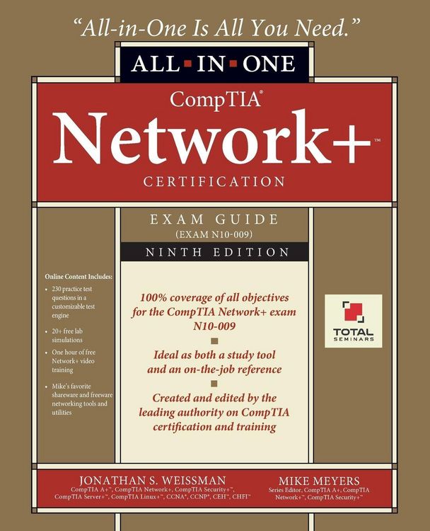 Produktbild: CompTIA Network+ Certification All-in-One Exam Guide, Ninth Edition (Exam N10-009)