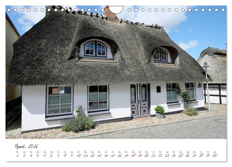 Produktbild: Maasholm - der Fischerort an Schlei und Ostsee (Wandkalender 2026 DIN A4 quer), CALVENDO Monatskalender