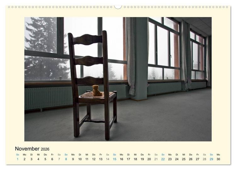 Produktbild: Herr B&auml;r urban explorer (hochwertiger Premium Wandkalender 2026 DIN A2 quer), Kunstdruck in Hochglanz