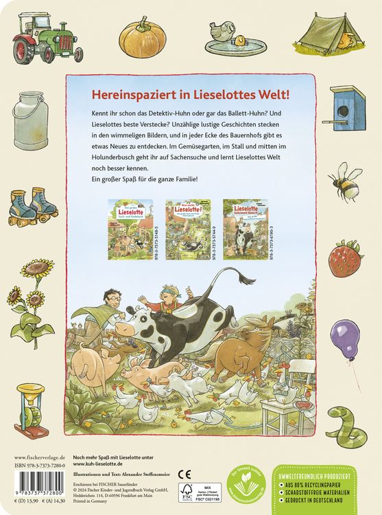 Produktbild: Kommt mit auf Lieselottes Bauernhof!