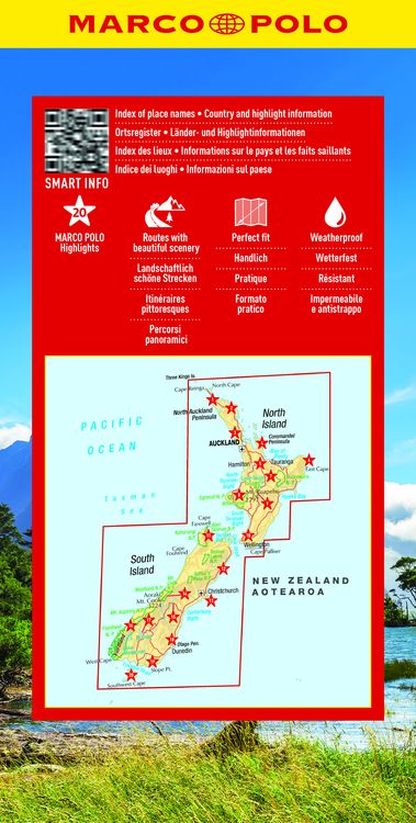 Produktbild: MARCO POLO Reisekarte Neuseeland 1:1 Mio.