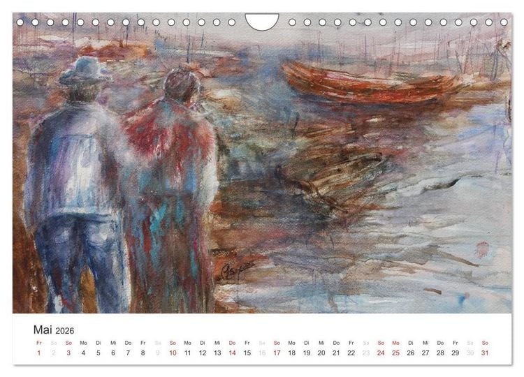 Produktbild: Die Atmosph&auml;re des Impressionismus (Wandkalender 2026 DIN A4 quer), CALVENDO Monatskalender