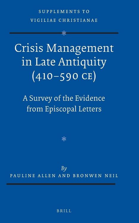 Produktbild: Crisis Management in Late Antiquity (410-590 CE)