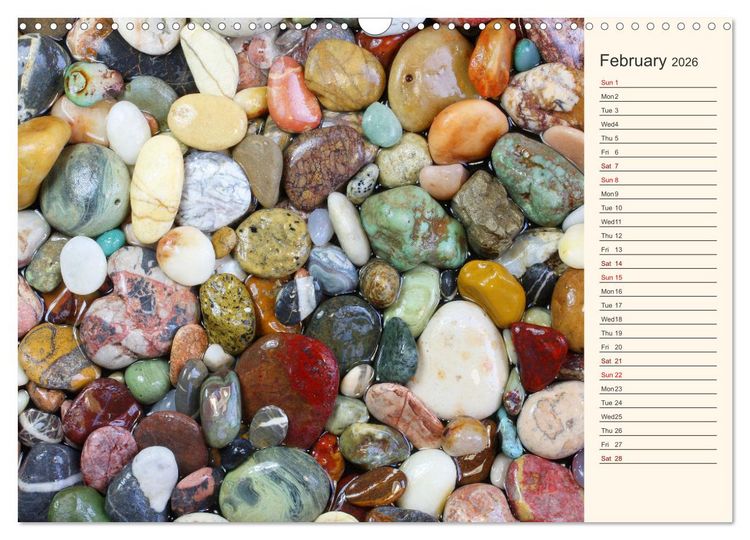 Produktbild: Shells, Stones and Sand (Wall Calendar 2026 DIN A3 landscape), CALVENDO 12 Month Wall Calendar