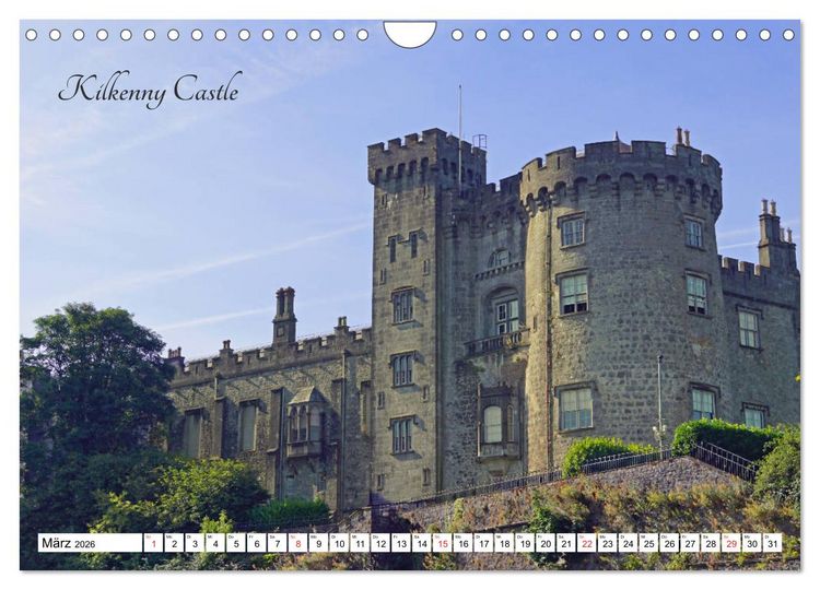Produktbild: Irland - Abteien und Burgen (Wandkalender 2026 DIN A4 quer), CALVENDO Monatskalender