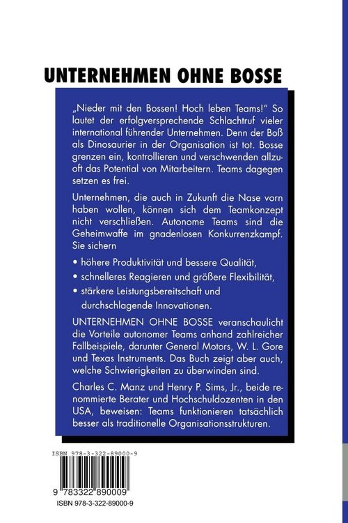 Produktbild: Unternehmen ohne Bosse