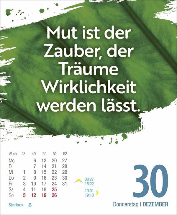 Produktbild: Gl&uuml;ckskalender 2027