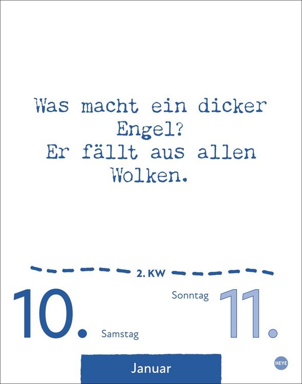 Produktbild: Dumme Spr&uuml;che f&uuml;r jeden Anlass Tagesabrei&szlig;kalender 2026