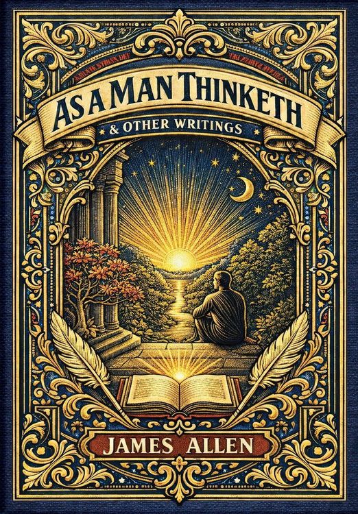 Produktbild: As a Man Thinketh & Other Writings (Golden Monarch Collector's Edition) (Case Laminate Hardcover with Jacket)