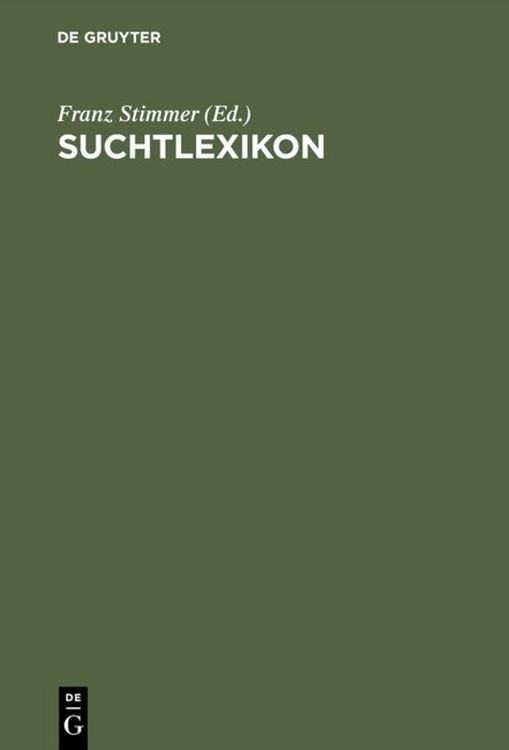 Produktbild: Suchtlexikon