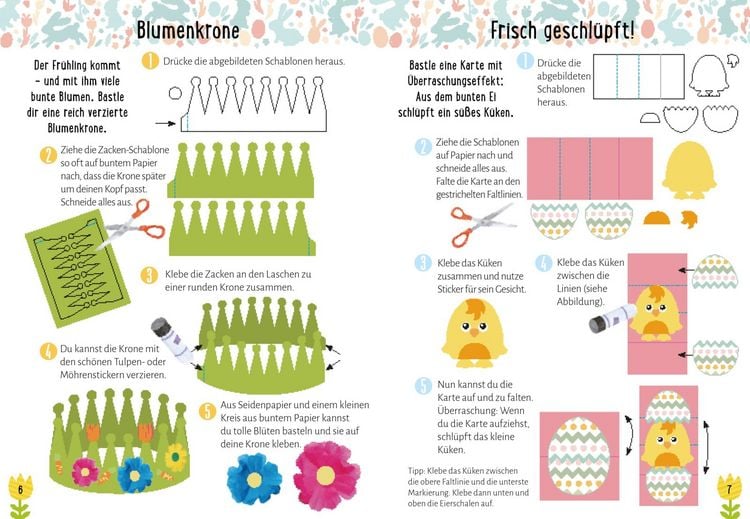 Produktbild: Bastelset f&uuml;r Kinder: Ostern