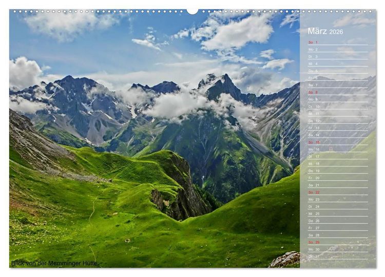 Produktbild: Alpen&uuml;berquerung (hochwertiger Premium Wandkalender 2026 DIN A2 quer), Kunstdruck in Hochglanz