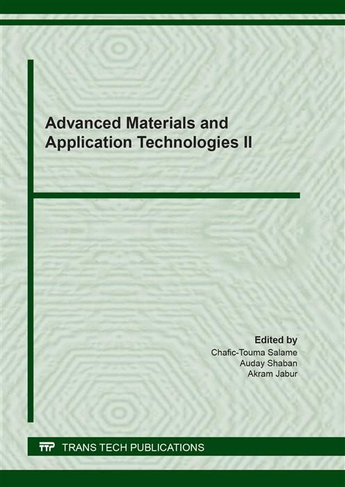 Produktbild: Advanced Materials and Application Technologies II