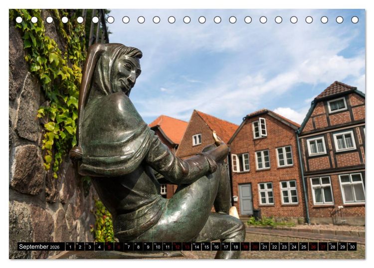 Produktbild: Herzogtum Lauenburg (Tischkalender 2026 DIN A5 quer), CALVENDO Monatskalender
