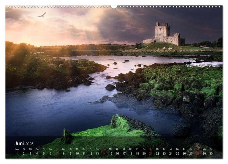 Produktbild: Irland/Eire - Impressionen der Gr&uuml;nen Insel (Wandkalender 2026 DIN A2 quer), CALVENDO Monatskalender