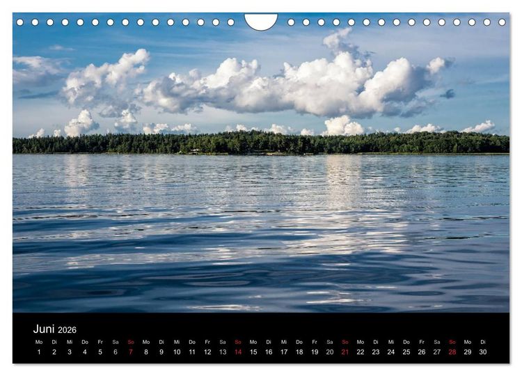 Produktbild: Sch&auml;rengarten an der schwedischen Ostk&uuml;ste (Wandkalender 2026 DIN A4 quer), CALVENDO Monatskalender