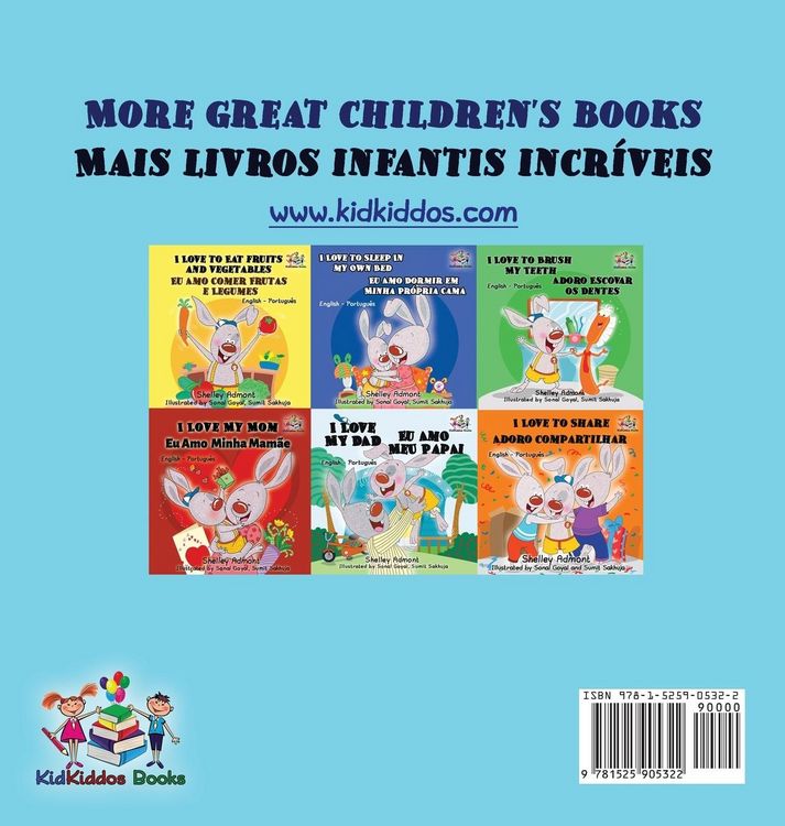 Produktbild: I Love to Go to Daycare (English Portuguese Children's Book)