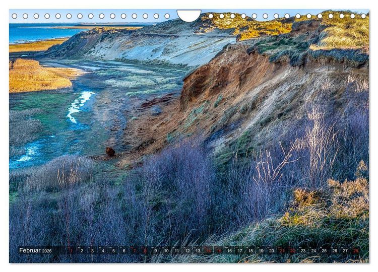 Produktbild: Sylt - Farbige Momente (Wandkalender 2026 DIN A4 quer), CALVENDO Monatskalender