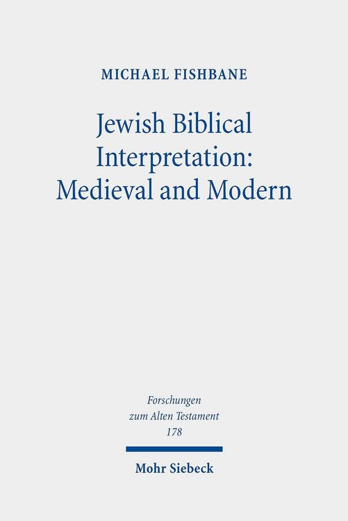 Produktbild: Jewish Biblical Interpretation: Medieval and Modern