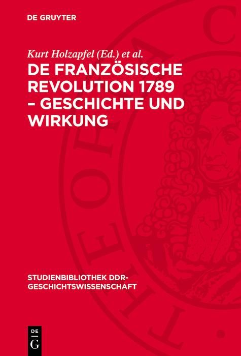 Produktbild: De franz&ouml;sische Revolution 1789 - Geschichte und Wirkung