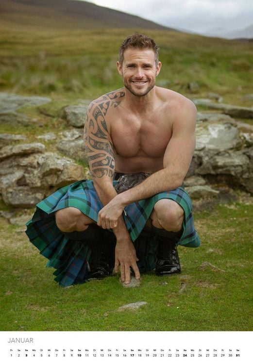 Produktbild: Men in Kilts Kalender 2027