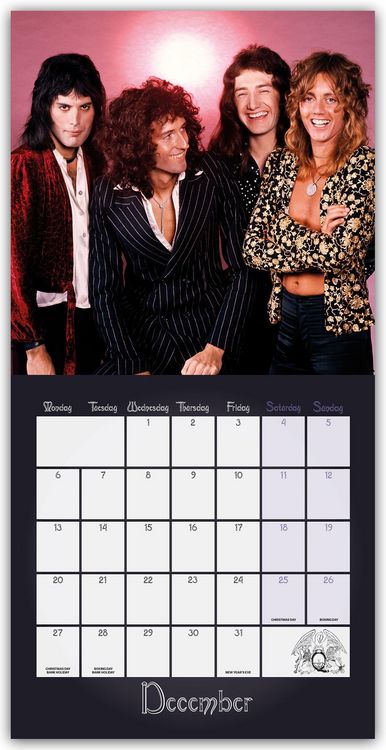 Produktbild: Queen &ndash; Collectors Edition 2027 &ndash; Wandkalender