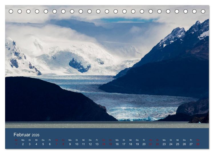 Produktbild: Patagonien - Am Puls der Wildnis (Tischkalender 2026 DIN A5 quer), CALVENDO Monatskalender