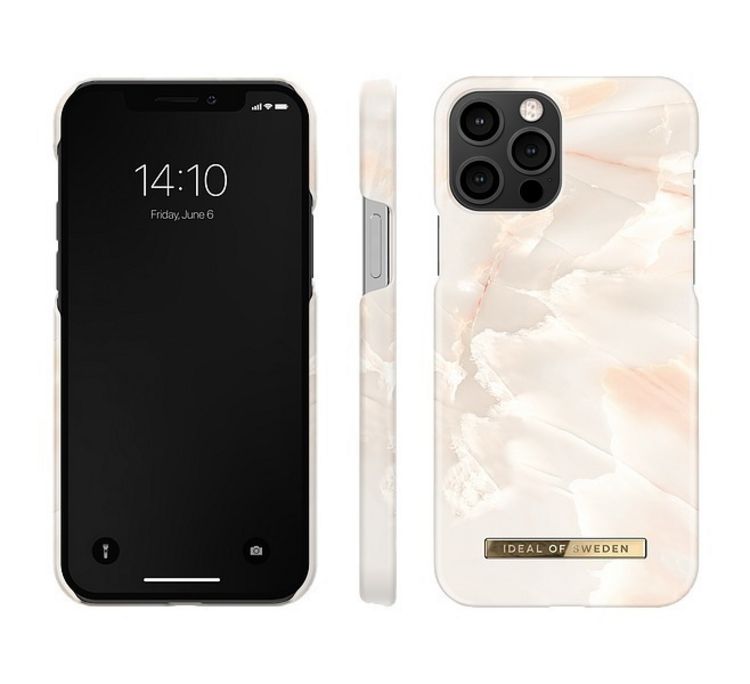 Produktbild: IDEAL OF SWEDEN iPhone 12/12 PRO Fashion Case Rose Pearl Marble
