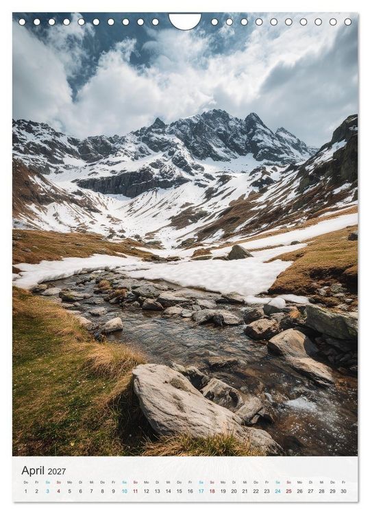 Produktbild: Alpenzauber (Wandkalender 2027 DIN A4 hoch), CALVENDO Monatskalender