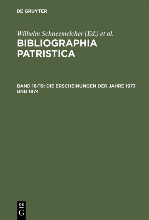 Produktbild: Die Erscheinungen der Jahre 1973 und 1974