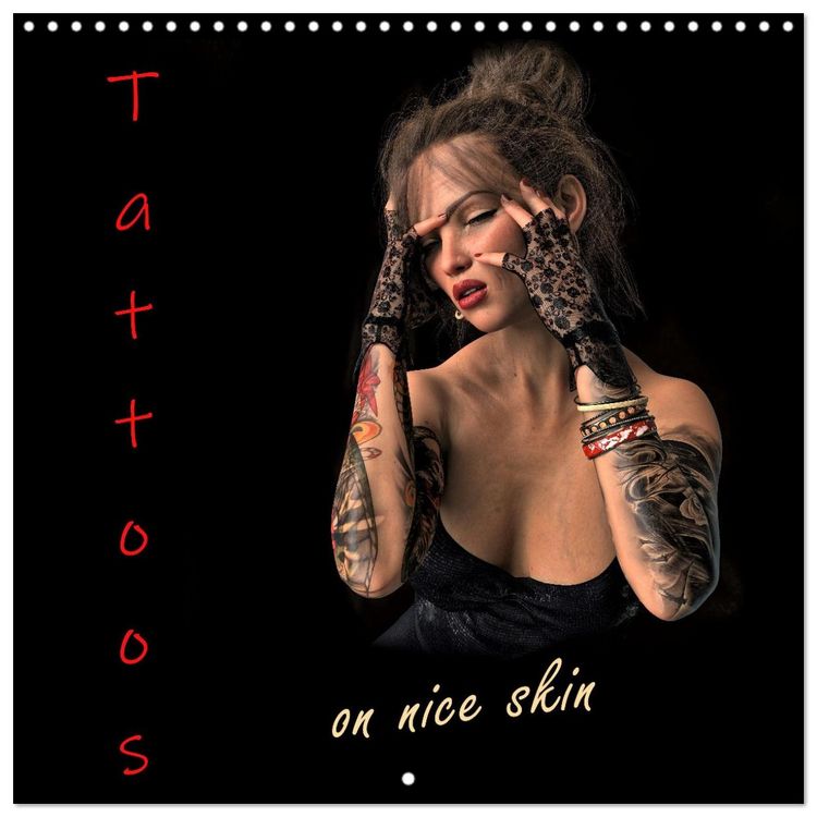 Produktbild: Tattoos on nice skin (Wall Calendar 2026 12 &times; 12 Inch) CALVENDO 12 Month Wall Calendar