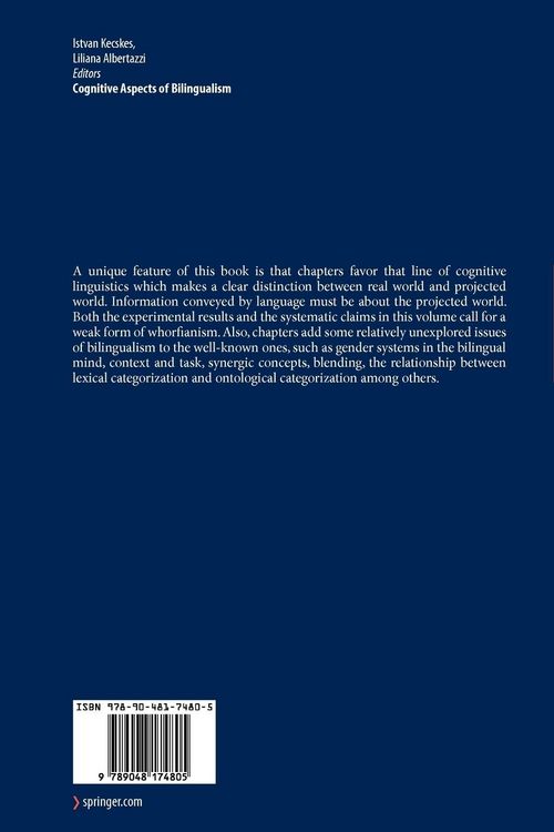 Produktbild: Cognitive Aspects of Bilingualism