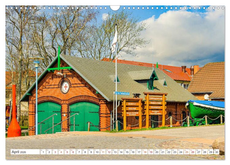 Produktbild: Wustrow Impressionen (Wandkalender 2026 DIN A3 quer), CALVENDO Monatskalender