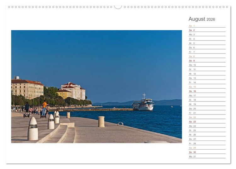 Produktbild: Kroatien, Terminplaner (hochwertiger Premium Wandkalender 2026 DIN A2 quer), Kunstdruck in Hochglanz